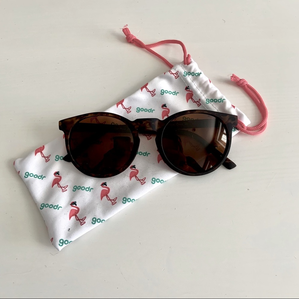 Goodr Circle G sunglasses in nine dollar pour over